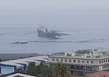 Denuncian mancha negra en la bahía de Valparaíso