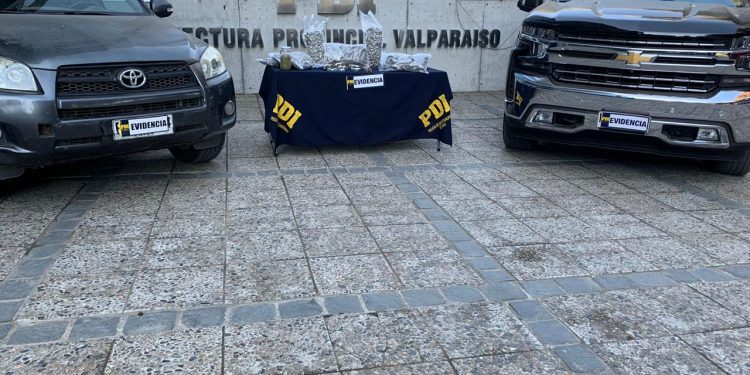Valparaíso: PDI Incauta 13 kilos de droga