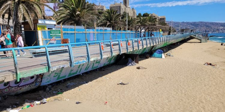 MOP comienza obras de mantención en Paseo Wheelwright de Valparaíso