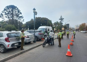 Carabineros detiene a 148 personas en «ronda de impacto»