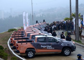 Viña del Mar: Presentan 24 vehículos para reforzar seguridad pública