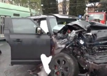 Estrella de la Lazio sufre accidente vehicular y termina fracturado