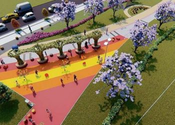 Remodelarán bandejón central Viana-Álvarez en Viña del Mar