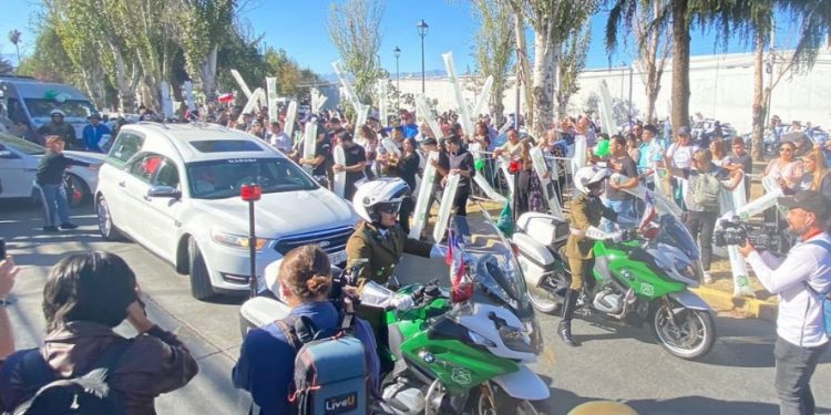 Una multitud despidió a Daniel Palma en Rancagua