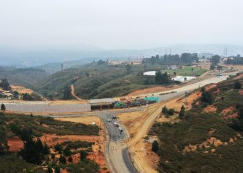 Inspeccionan obras de nuevo acceso a Valparaíso desde el Camino la Pólvora