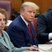 Acusan a Trump de 34 cargos penales en comparecencia ante tribunal