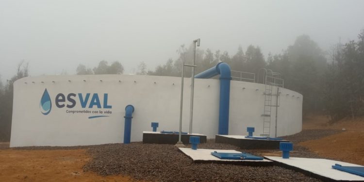Esval finaliza construcción de nuevo estanque para Placilla de Peñuelas