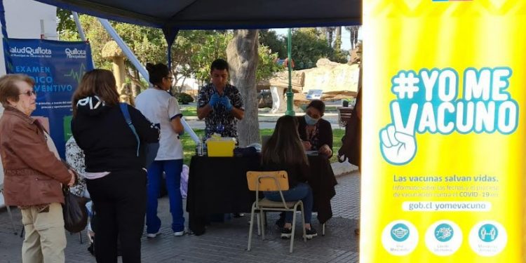 Municipalidad de Quillota refuerza campaña de vacunación contra influenza y Covid-19