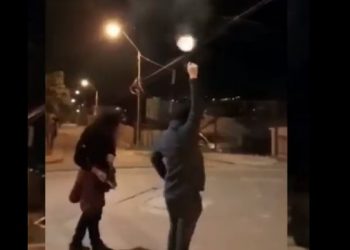 [Video] Denuncian ráfaga de disparos en Glorias Navales