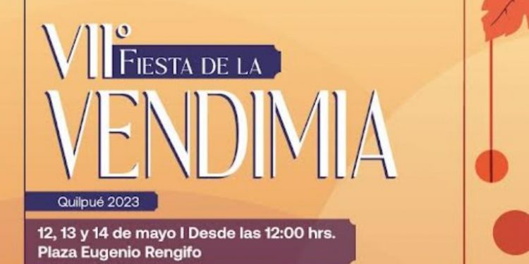 Nueva fiesta de la vendimia en Quilpué comienza el 12 de mayo