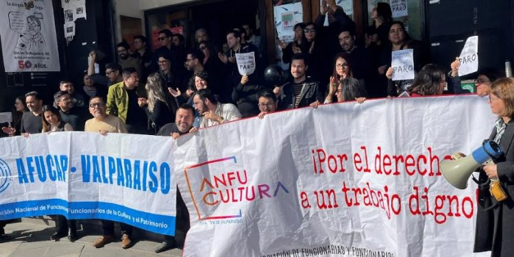 Trabajadores del Ministerio de las Culturas paralizan funciones por 48 horas