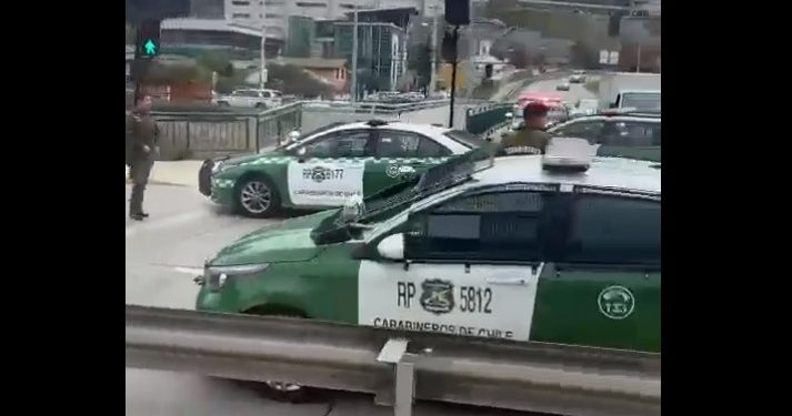 Reñaca: Carabineros dispara para detener a sujetos que habían robado un auto