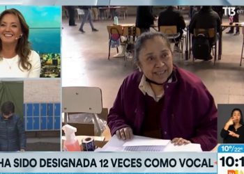 Ciudadana debió ser vocal de mesa por doceava vez en Santiago