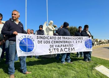 Valparaíso: Sindicato de trabajadores de cementerio presenta demanda contra Municipio