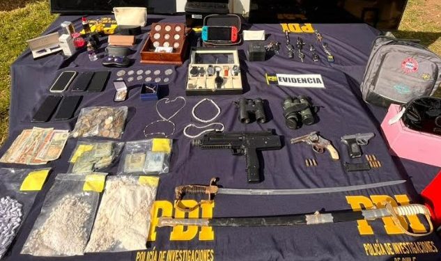 PDI detiene a dos integrantes de banda «Los Pincheira» en Forestal Alto