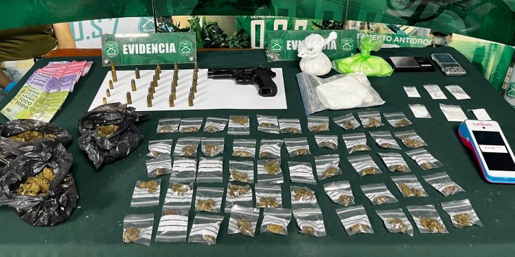 Desbaratan banda de narcotráfico en Valparaíso