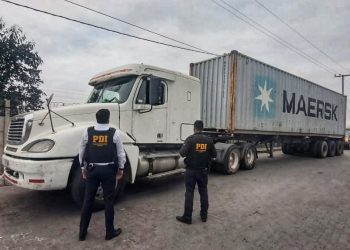 Detienen a dos sujetos que retiraron carga desde Puerto San Antonio con papeles falsos