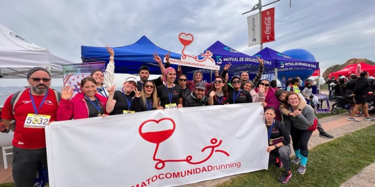 Pacientes oncológicos de Hospital Gustavo Fricke participaron en corrida familiar