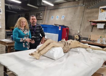 Duoc UC se encuentra restaurando el Cristo de iglesia San Francisco de Valparaíso