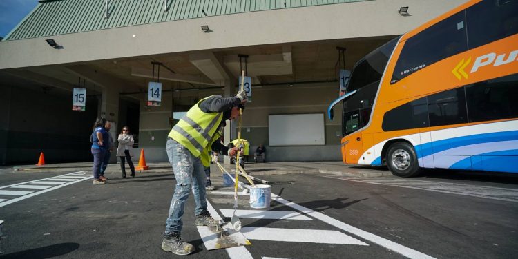 Viña del Mar: Realizan obras de mejoras en Rodoviario
