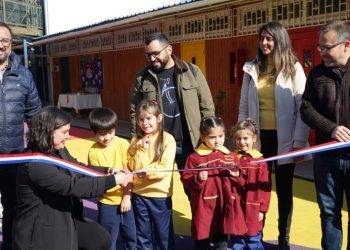 Realizan obras de mejoramiento por 160 millones en colegios municipales de Villa Alemana