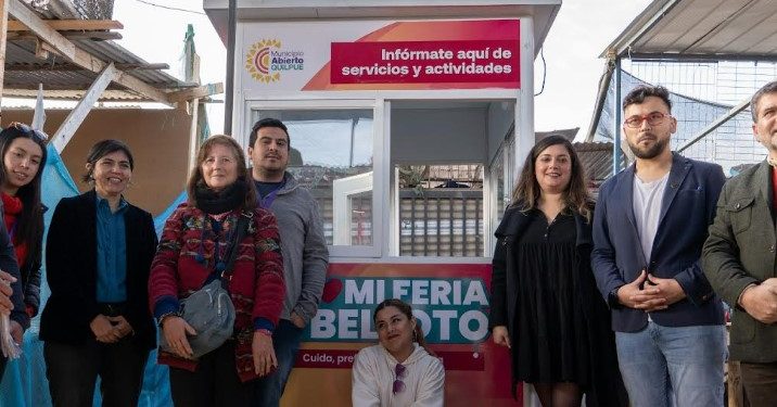 Municipalidad de Quilpué habilita caseta informativa en Feria El Belloto