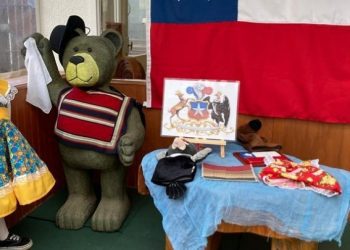 Ladrón robó dos osos de madera de 50 kilos desde jardín en Viña del Mar