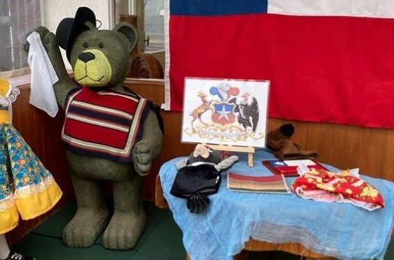 Ladrón robó dos osos de madera de 50 kilos desde jardín en Viña del Mar