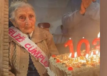 La Ligua: Mujer celebró sus 103 años, dice que «está bien todavía»