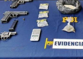 Calera: Detienen a individuo por porte ilegal de armas y microtráfico