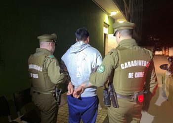 Carabineros detiene a sujeto que disparó a otro en disputa por toma en Villa Alemana