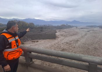 MOP continúa monitoreo en el Valle del Aconcagua