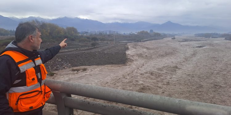MOP continúa monitoreo en el Valle del Aconcagua