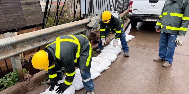 Viña del Mar: Activan protocolos de emergencia ante frente de mal tiempo