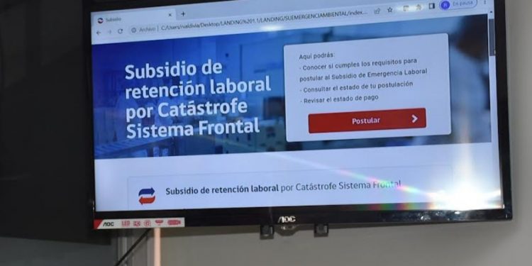 Llaman a postular a subsidio de retención laboral por catástrofe
