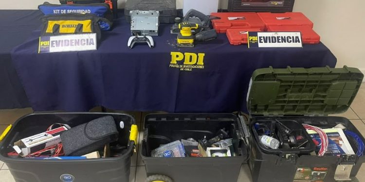 San Antonio: PDI recupera bienes por valor superior a los 30 millones de pesos