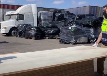 PDI incauta en el Puerto de Arica más de 2 toneladas de droga que serían enviados hacia Europa