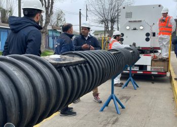 Limpieza preventiva de red de colectores de Esval alcanza 125 kilómetros