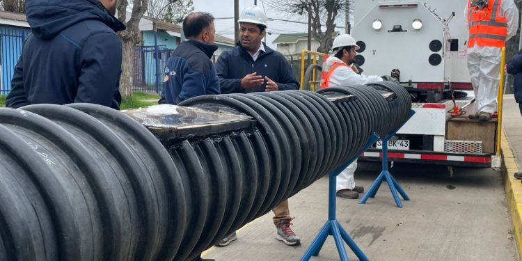 Limpieza preventiva de red de colectores de Esval alcanza 125 kilómetros