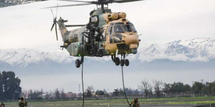 Helicóptero de la Fach sufre accidente dejando cinco personas fallecidas