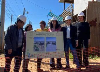 Comienza urbanización de calles de campamentos Nuevo Amanecer en Viña del Mar