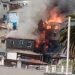 Reportan incendio que afecta a varias casas en Valparaíso