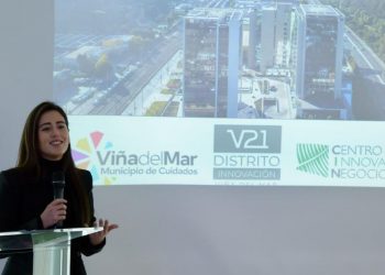 Viña del Mar firma alianza de colaboración con distrito de innovación V21