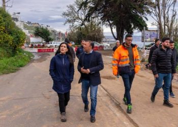Dan a conocer medidas de contingencia por deslizamiento en Av. Borgoño