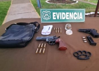Detienen a cuatro sujetos que circulaban armados por Reñaca