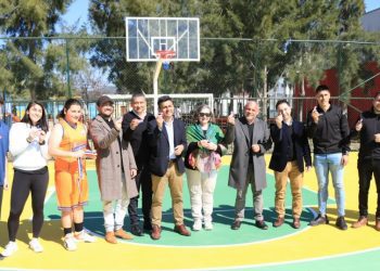 Inauguran mejoramiento de áreas verdes y cancha de Población Ignacio Serrano en Casablanca