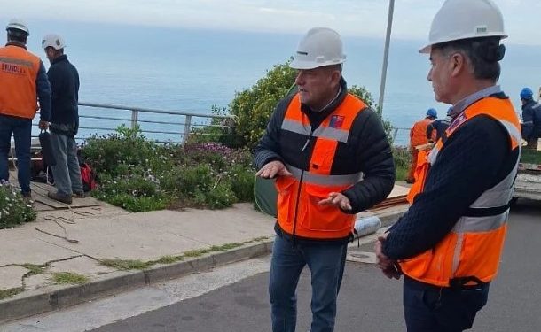 MOP inicia obras de reposición de colector dañado cerca de edificio Kandisky