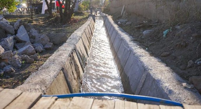 San Felipe: Inauguran obra de riego para enfrentar mega sequía