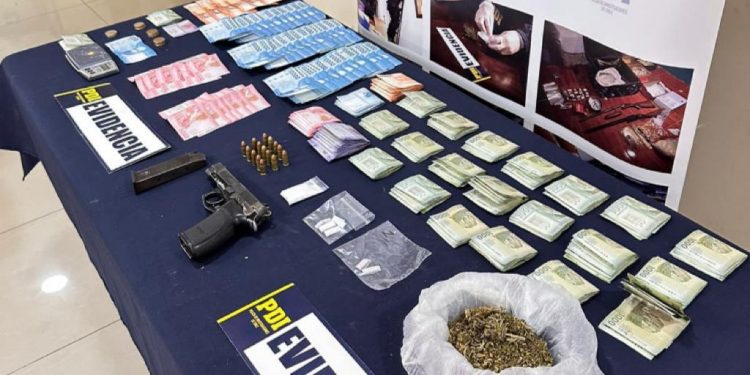 La Ligua: PDI captura a mujer por porte de armas y microtráfico de drogas