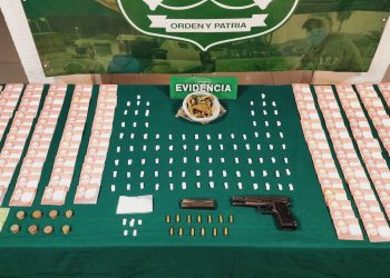 Detienen a 4 individuos en San Felipe por tráfico de drogas y tenencia ilegal de armas